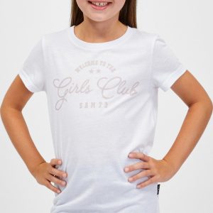 SAM 73 Dívčí triko JANLI Bílá 116