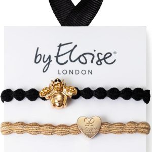 By Eloise London Gumičky do vlasů Golden Bee 2ks