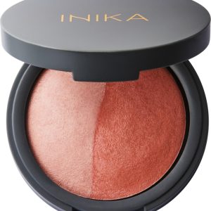 Inika Organic Zapečená minerální duo tvářenka, Burnt Peach 6,5 g