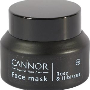 CANNOR Pleťová maska Růže a ibišek 30 ml