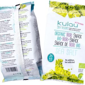 Kulau BIO Nori Snack mořské řasy ke svačině 4 g