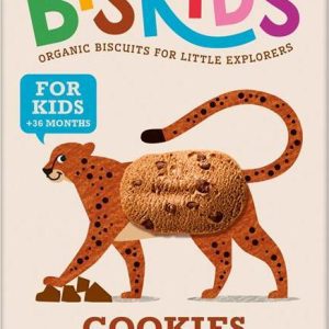 Belkorn BISkids BIO dětské celozrnné sušenky s belgickou čokoládou 120g