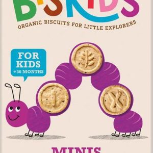 Belkorn BISkids BIO dětské celozrnné mini chia sušenky bez přidaného cukru 120g