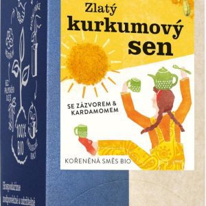 Sonnentor Zlatý kurkumový sen, bylinný čaj BIO 36 g