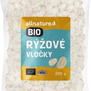 Allnature Rýžové vločky BIO 200 g