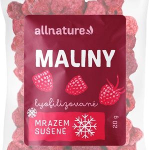 Allnature Malina sušená mrazem celá 20 g
