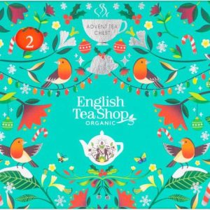 English Tea Shop Adventní kalendář Truhlík – 25 pyramidek BIO čajů 50 g