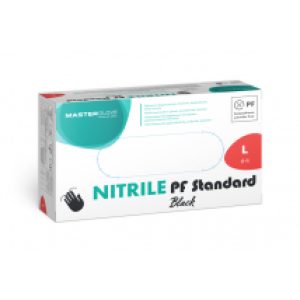 Intco Synguard Nitrilové vyšetřovací 100 ks černé