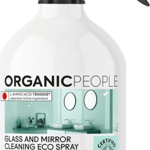 Organic People Eko čisticí sprej na sklo a zrcadla – Organický fermentovaný bílý čaj 500 ml