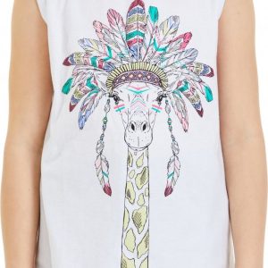 SAM 73 Dívčí tílko JOSEPHINE Bílá 104