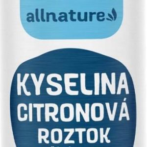 Allnature Kyselina citronová roztok 1000 ml