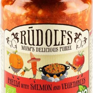 Rudolfs BIO Paella s lososem a zeleninou 190 g