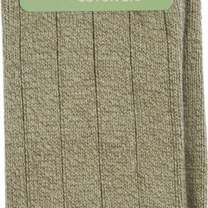 NATURA VIDA PONOŽKY ORGANIC COTTON REGULAR KAKI 43-46 1 ks