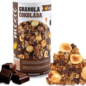Mixit Granola z pece – Čokoláda a lískové ořechy 570 g