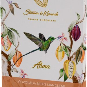 Steiner & Kovarik Aluna čokoláda s mandlemi 70 g