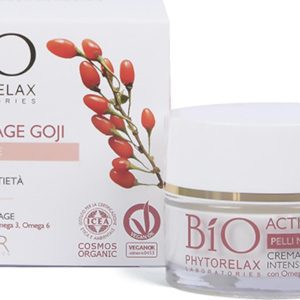 Phytorelax Laboratories Vyživující pleťový krém proti stárnutí s goji a omega 3 a 6 mastnými kyselinami 50 ml