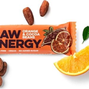 Bombus Raw enegry orange+cocoa beans 50 g