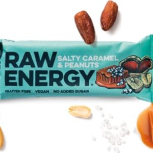 Bombus Raw energy salty caramel & peanuts 50 g