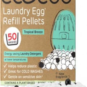 Ecoegg Náhradní náplň pro prací vajíčko na 50 praní, vůně tropický vánek 50 praní