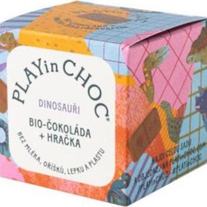 PLAYin CHOC Čokoláda dinosauři BIO 20 g