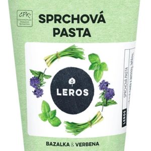 Leros Sprchová pasta bazalka & verbena 130 ml