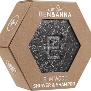 Ben & Anna Tuhý šampon a mýdlo ELM WOOD 60 g