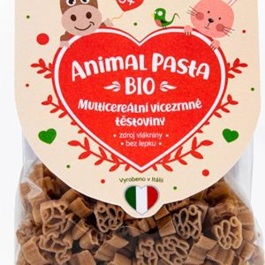 NATU Animal Pasta Multicereální vícezrnné těstoviny BIO 250 g