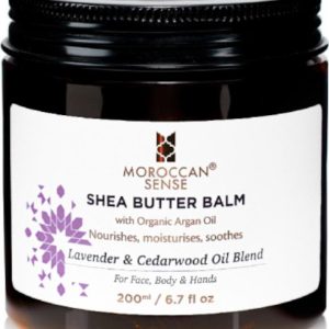 Moroccan Sense LEVANDULE & CEDR BAMBUCKÝ BALZÁM S ARGANOVÝM OLEJEM 200 ml