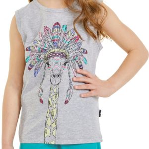 SAM 73 Dívčí tílko JOSEPHINE Šedá 116