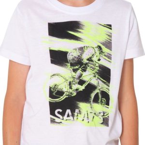 SAM 73 Chlapecké triko LEO Bílá 116