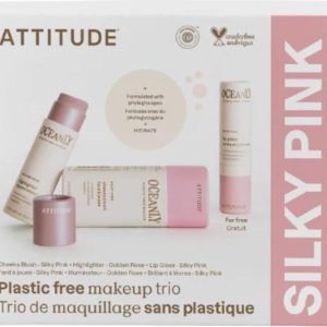 Attitude Make-up set Oceanly – Silky Pink 8,5 g + 8,5 g + 3,4 g