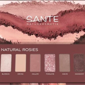 SANTE Paletka oční stíny Rosy Shades 6 x 1g