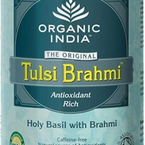 Organic India Čaj Tulsi Brahmi, sypaný bio 100 g