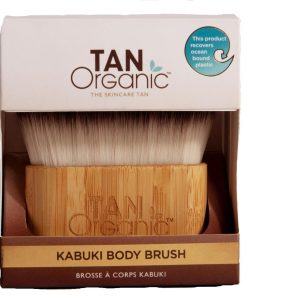 TanOrganic Bambusový kabuki štětec na tělo 1 ks