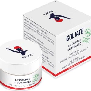 Goliate Jedlý masážní a lubrikační olej 2v1 The Gourmet Couple BIO 50 ml