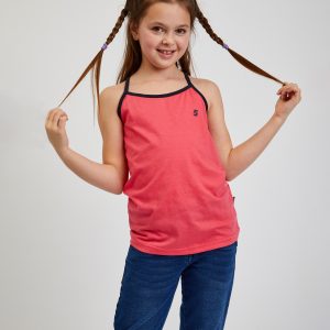 SAM 73 Dívčí tílko RUSSELL Růžová 128