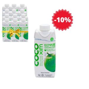 XL balení – Kokosová voda 100 % Pure COCOXIM 12×330 ml
