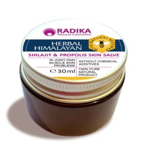 Himálajská bylinná mast se shilajitem a propolisem Radika Bioherba 30ml
