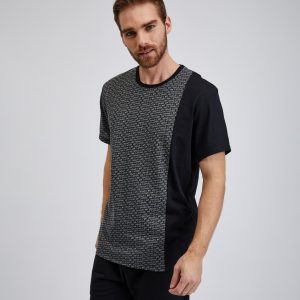 SAM 73 Pánské triko PAUL Černá L