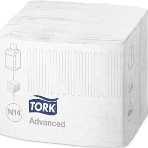 15830 Tork Xpressnap Fit® ubrousky do zásobníku, 2 vrstvy, 6 x 720 ks, bílá, N14