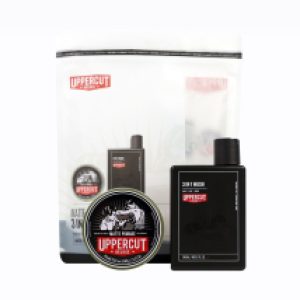 Uppercut Duo sada matná pomáda na vlasy 100 g +  3 in 1 Wash 240 ml