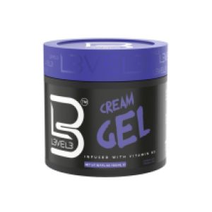 L3VEL3 Cream Hair Gel With Vitamin B5 500 ml