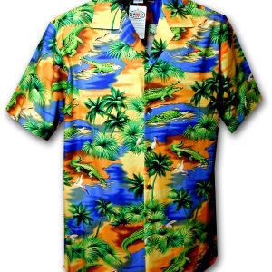 Pacific Legend Havajská košile s motivem aligátorů Velikost: XL