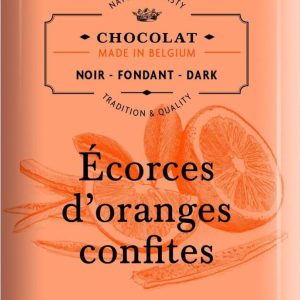 Dolfin Hořká čokoláda s krystalizovanou pomerančovou kůrou 70 g