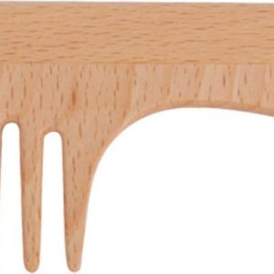Redecker Hřeben z bukového dřeva Afro Comb 1 ks, 18 cm