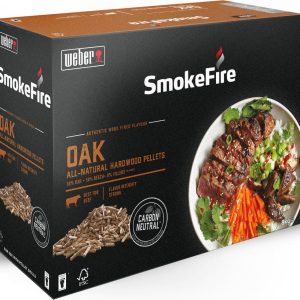 Weber dřevěné přírodní pelety dub, 8 kg