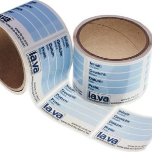 la.va Lava samolepicí etikety na vakuovací sáčky, 100 ks