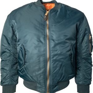 Bunda MA1 Bomber modrá L