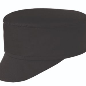 Kuchařská čepice s kšiltem EGOchef – černá