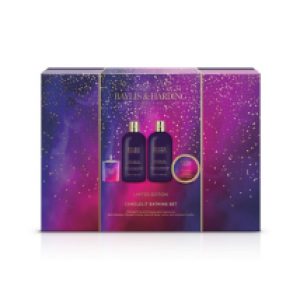 Baylis & Harding Fík a Granátové jablko pěna do koupele 300 ml + sprchový krém 300 ml + Mléko na tělo a ruce 50 ml + vonná svíčka 60g dárková sada